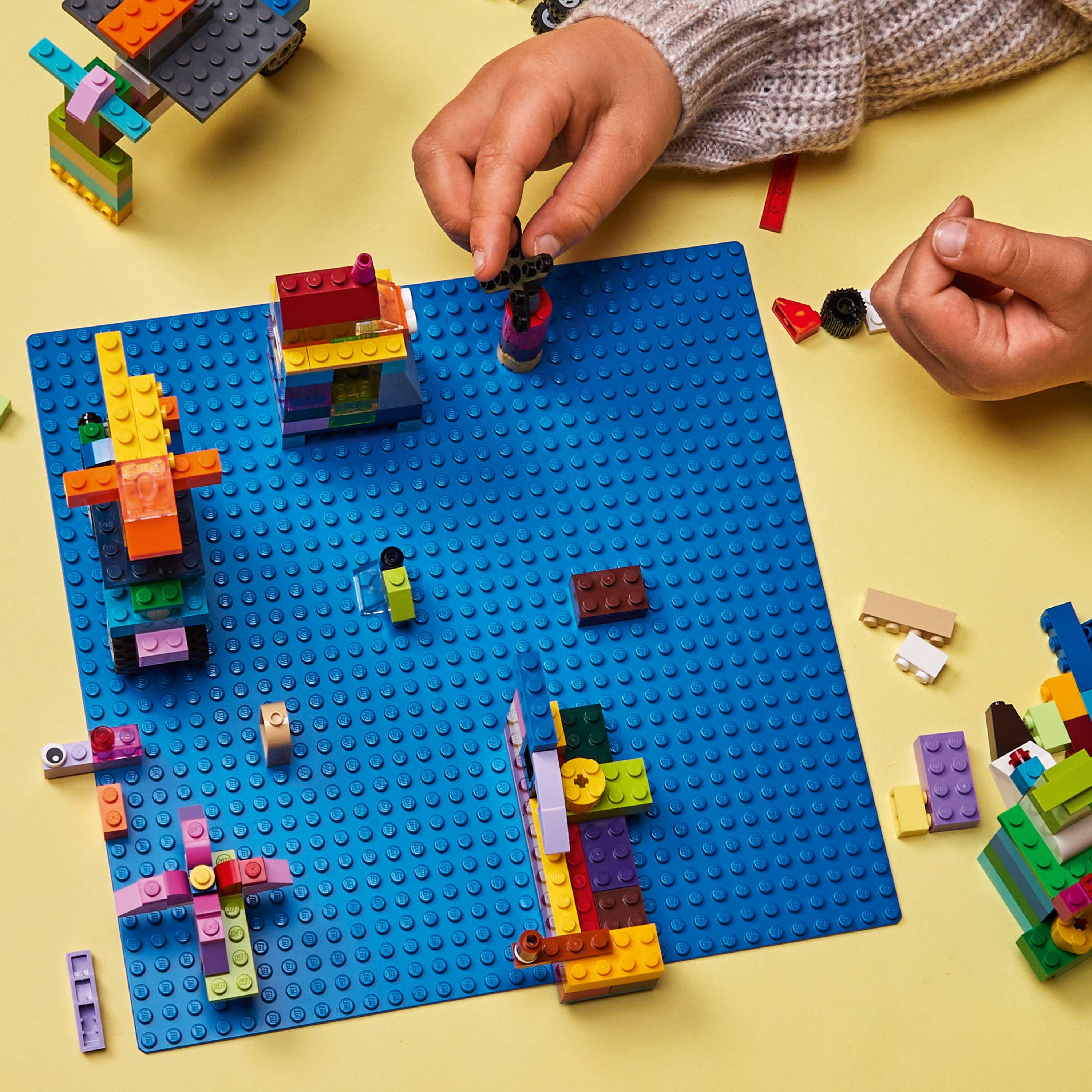 Lego Blue Baseplate
