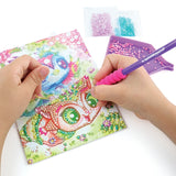 Nebulous Stars Dazzle by Number Rainbow