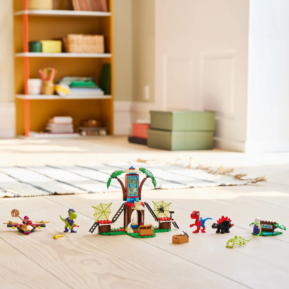 LEGO® Marvel Spidey And His Amazing Friends Spidey and Gobby’s Raptor Battle at Tree House HQ