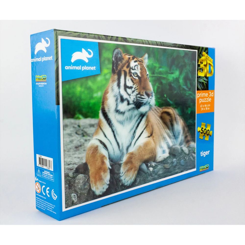 Prime 3D Tiger Puzzle 500Pcs.