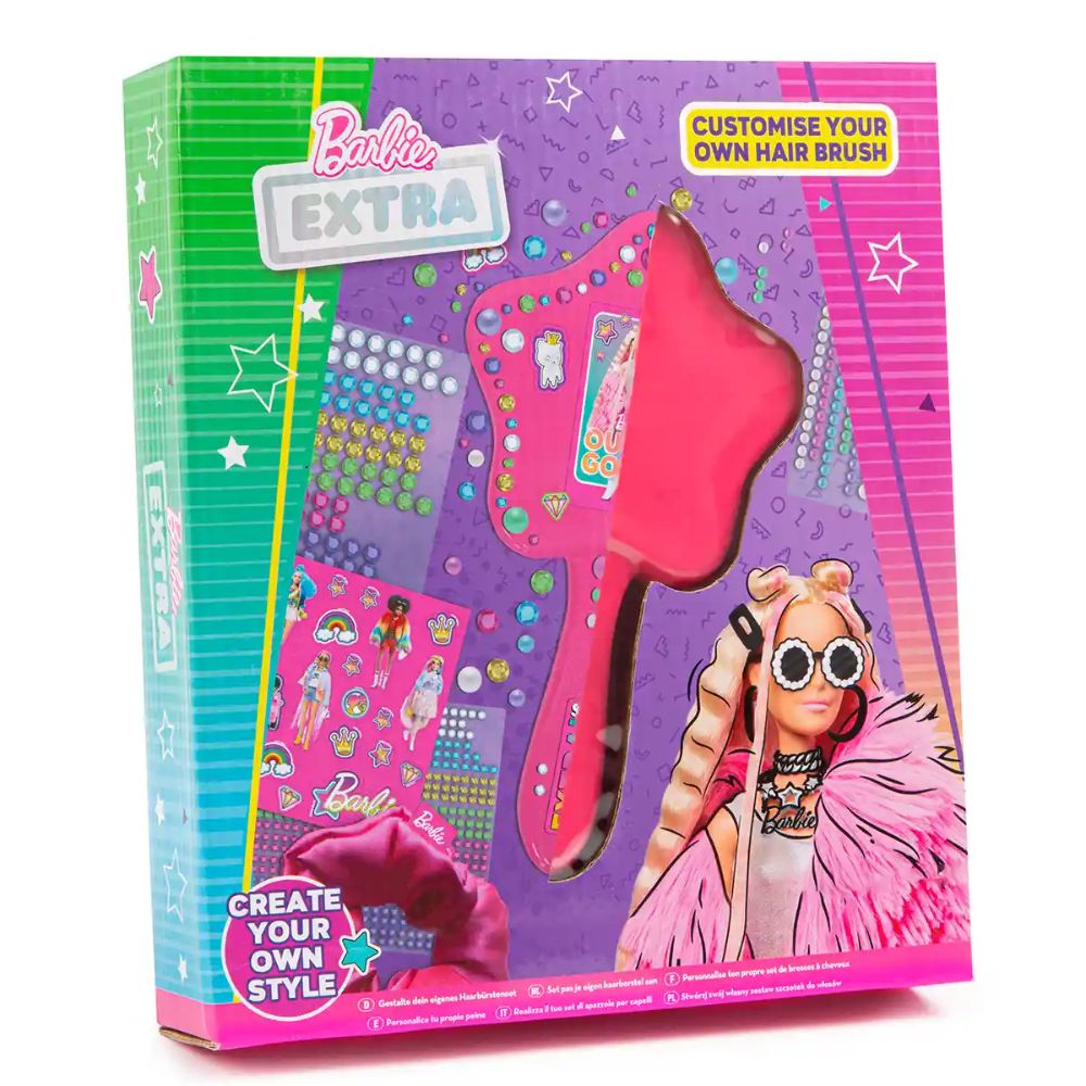Barbie Extra Customise Your Own Hair Brush Barbie Extra Customise Your Own Hair Brush
