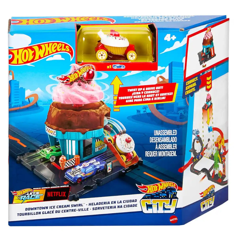 Hot Wheels City Downtown Ice Cream Shop Hot Wheels City Downtown Ice Cream Shop
