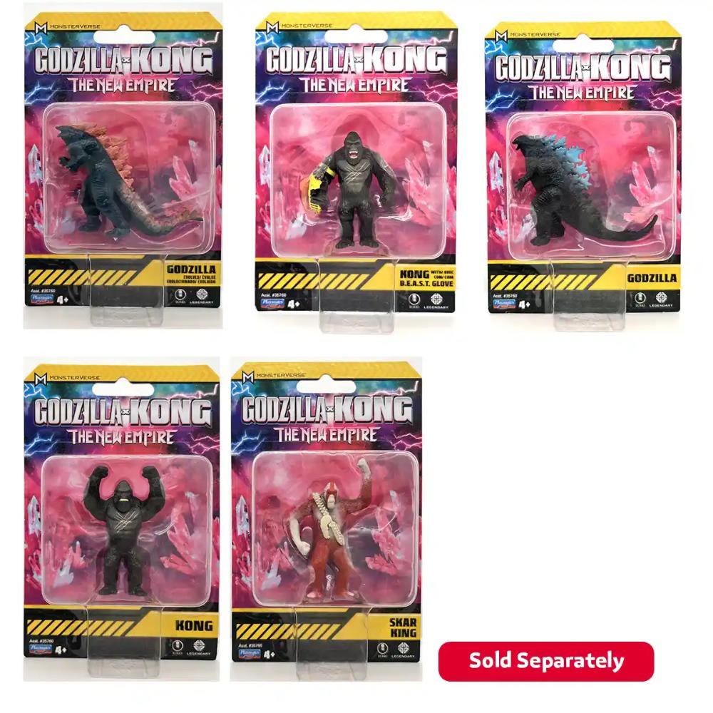 Godzilla Mini 2 Inch Assorted