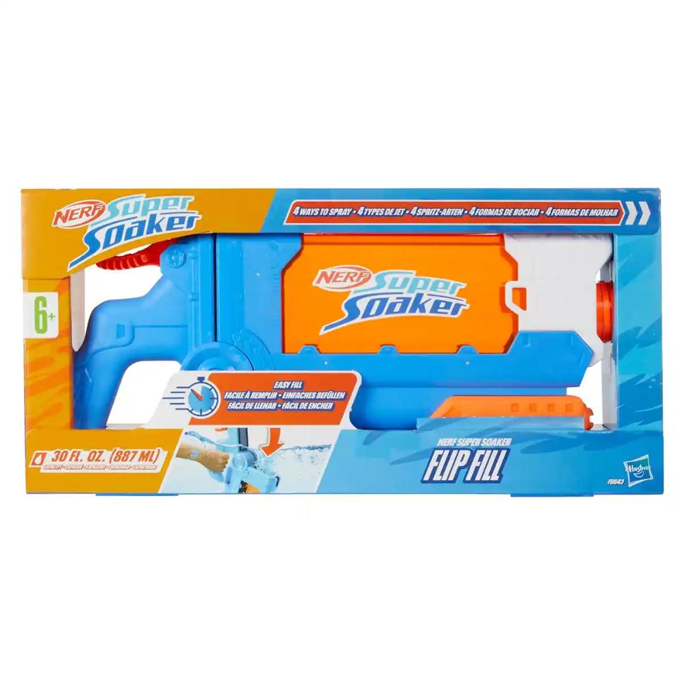 Nerf Super Soaker Flip Fill Water Blaster