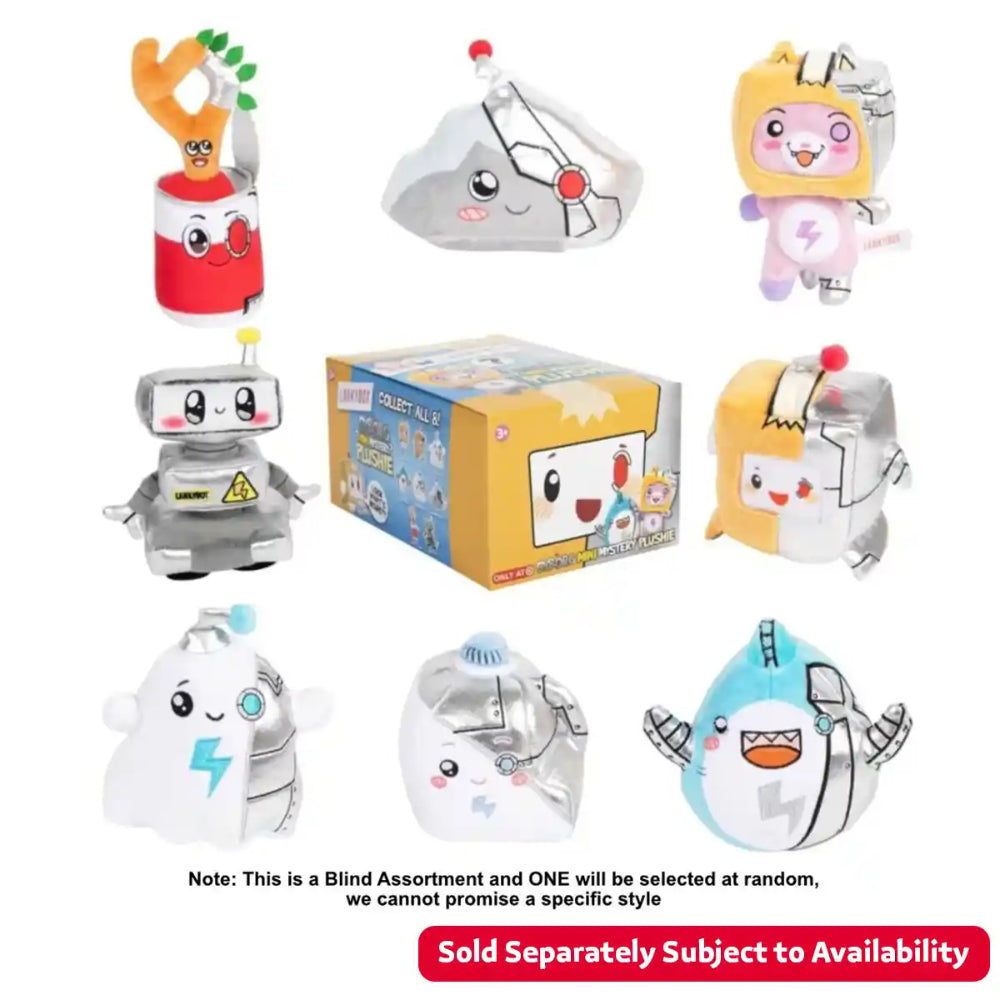 Lanky Box 6 Inch Cyborg Mystery Plush S3 Lanky Box 6 Inch Cyborg Mystery Plush S3