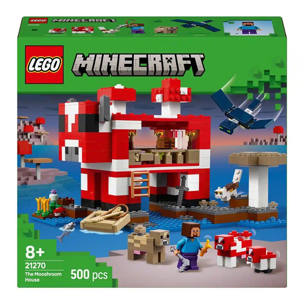 Lego The Mooshroom House Lego The Mooshroom House