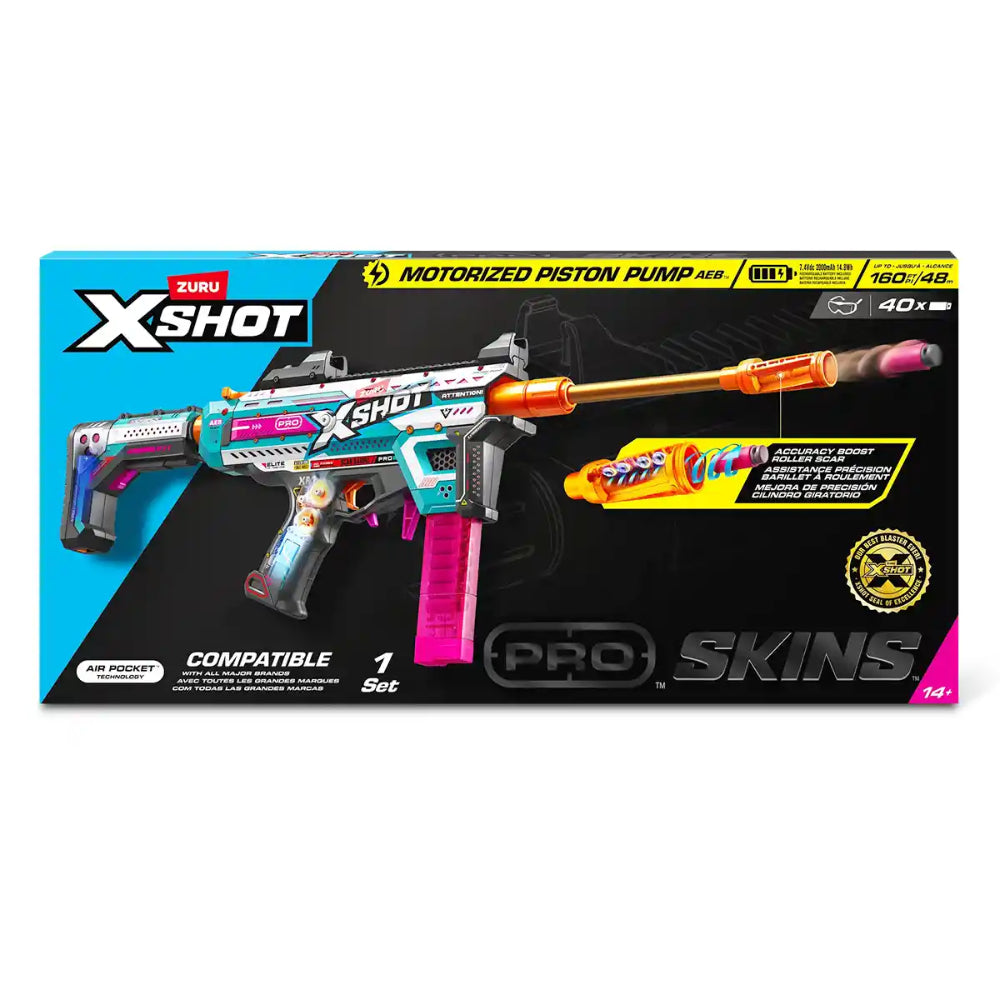 X-Shot Skins Pro Motorized Blaster (S1) X-Shot Skins Pro Motorized Blaster (S1)