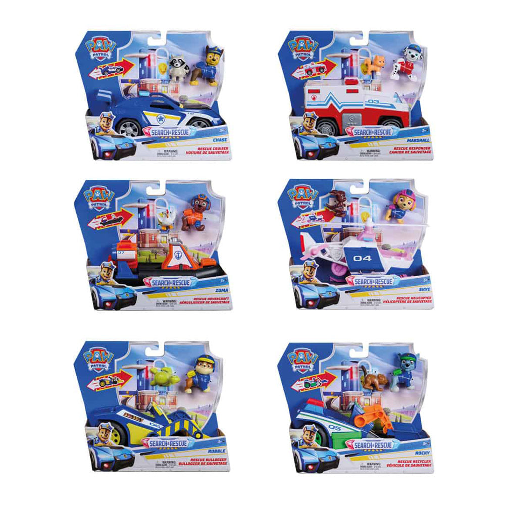 Paw Patrol Themed Vehicle Search & Rescue Assorted