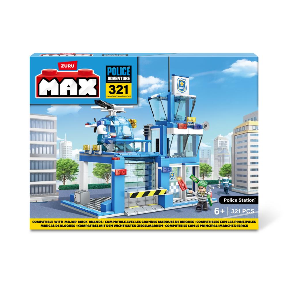 Zuru Max Adventure Playset Police Station