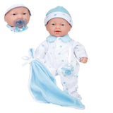 Jc Toys 11" La Baby With Blue Outfit