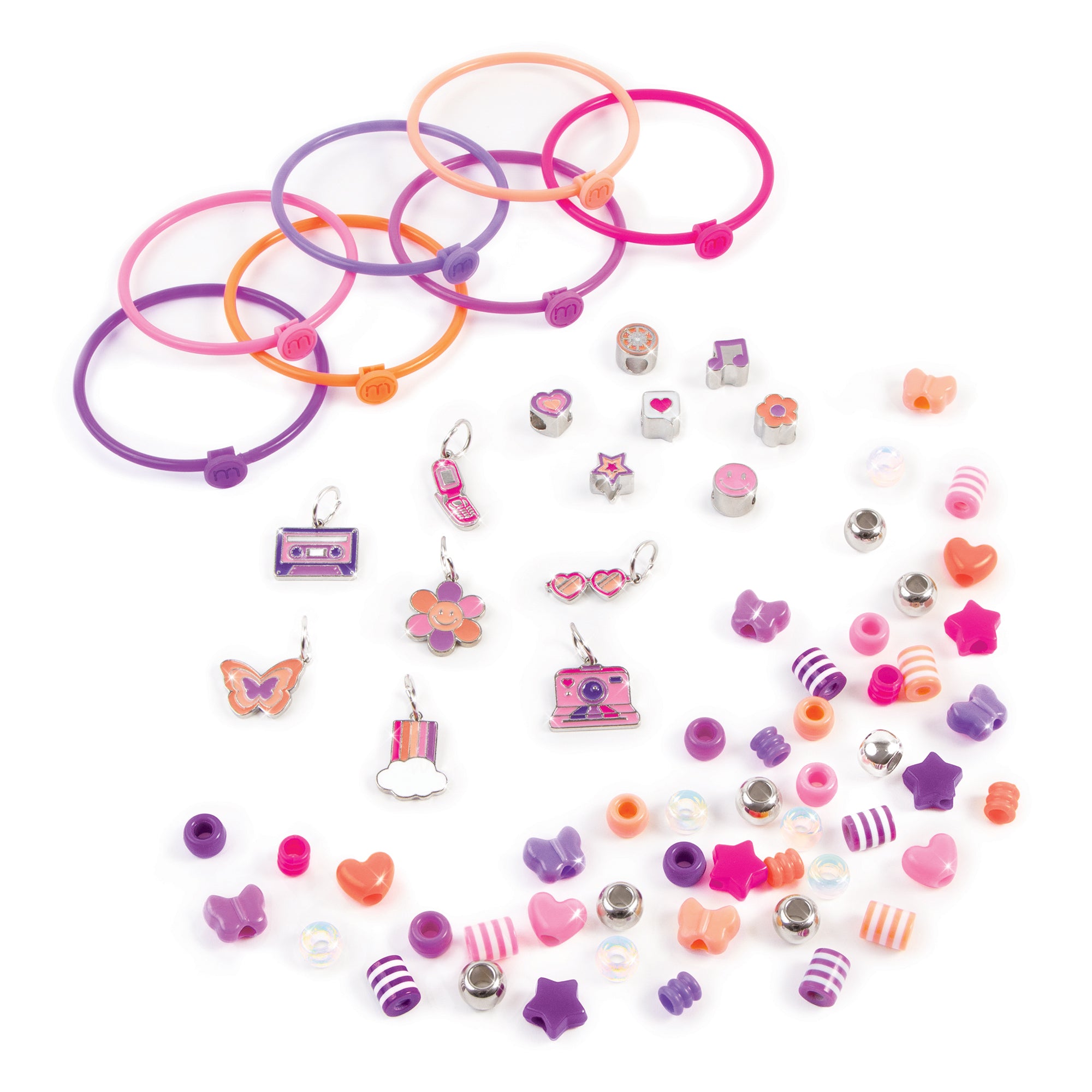 Make It Real Diy Fashion Beaded Bangle Bracelets Make It Real Diy Fashion Beaded Bangle Bracelets