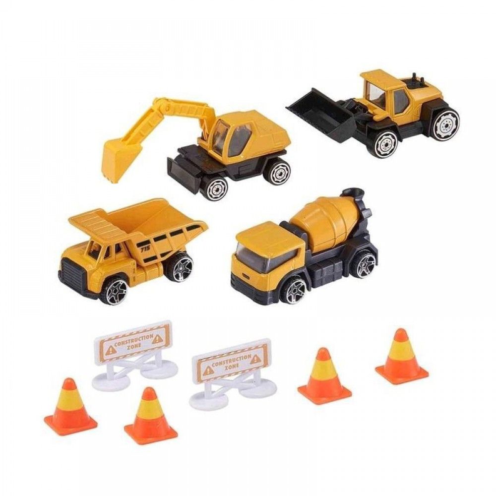 Teamsterz 1:64 Building Machines