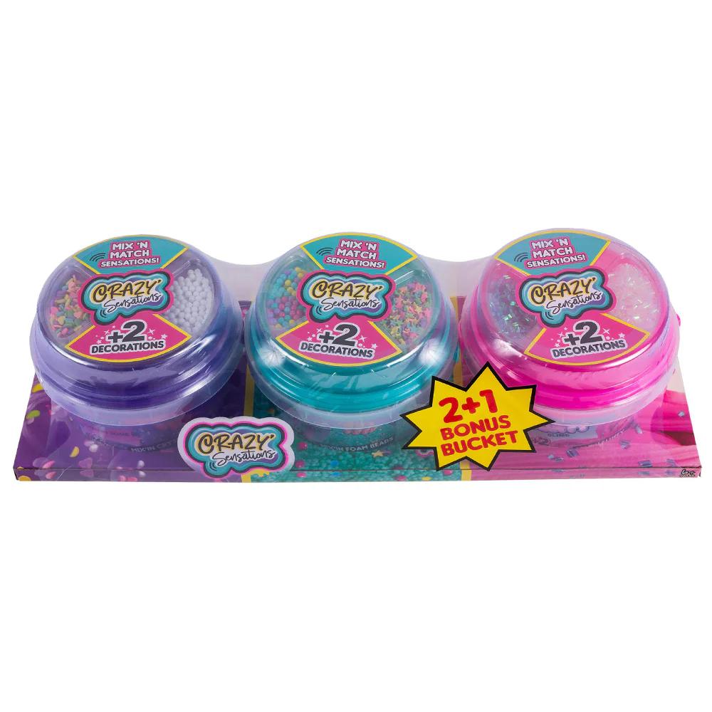Crazy Sensations Slime Mix n Match 2+1 Bucket Crazy Sensations Slime Mix n Match 2+1 Bucket