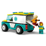 Lego Emergency Ambulance and Snow