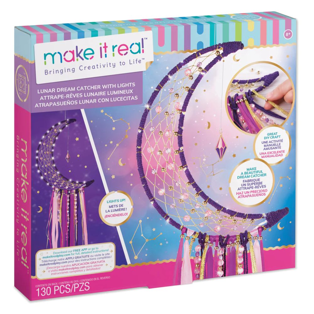 Make It Real Lunar Dream Catcher With Lights