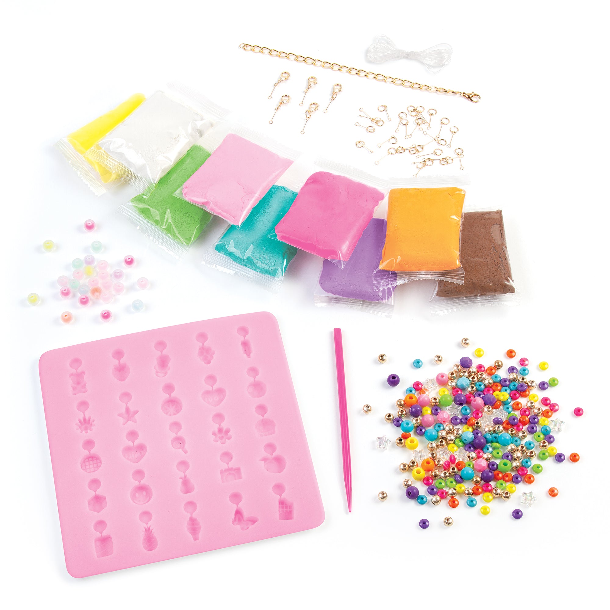 Make It Real Clay Charm Factory: Diy Jewelry 
