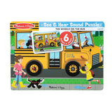 Melissa & Doug The Wheels on the Bus Sound Puzzle
