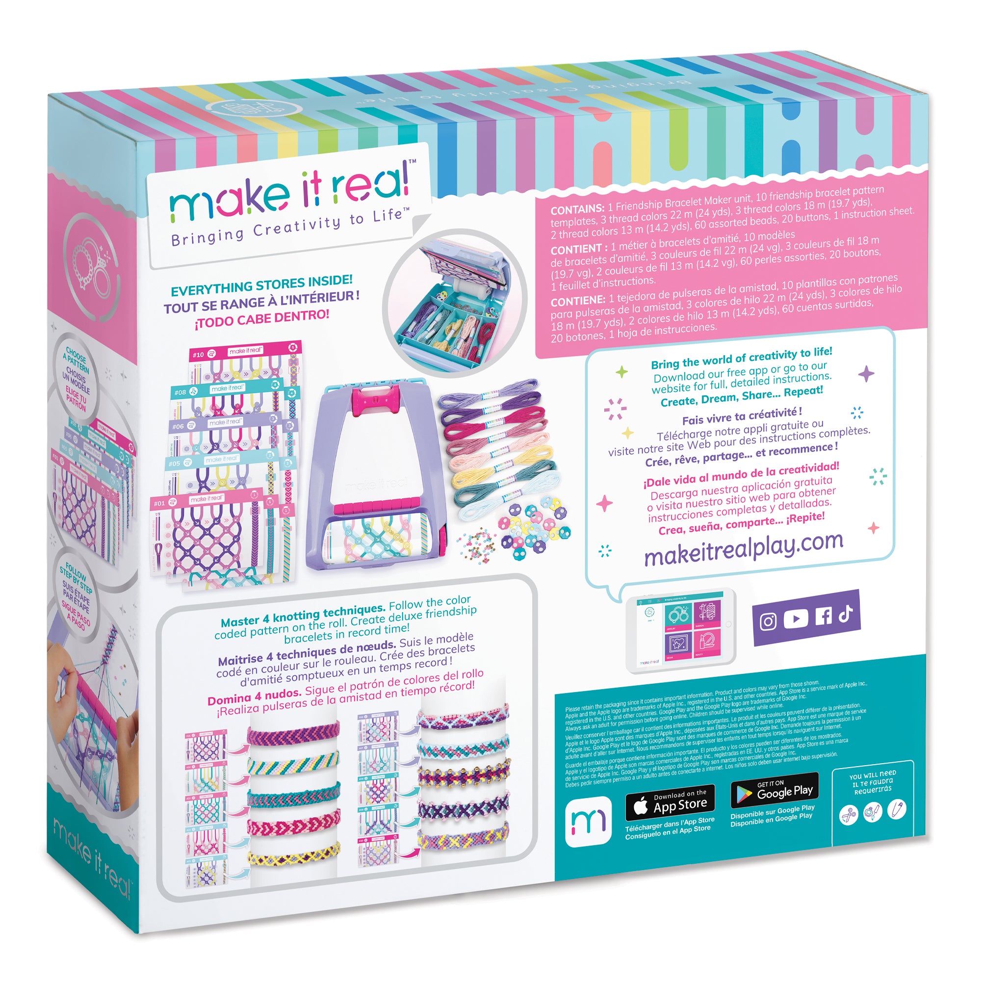Make It Real Friendship Bracelet Maker Make It Real Friendship Bracelet Maker