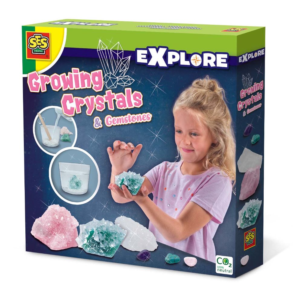 SES Growing crystals and gemstones