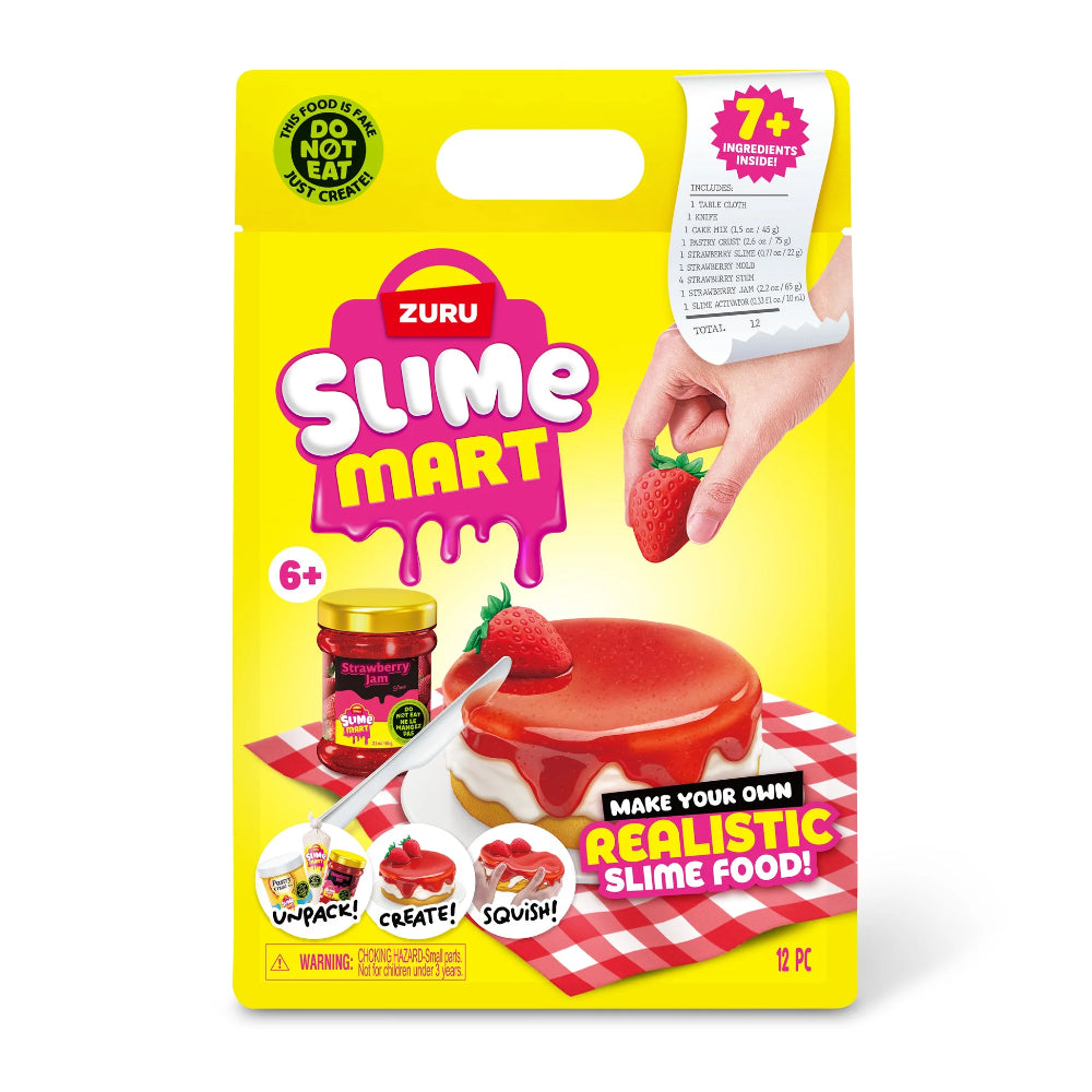 Zuru Slimemart Shopping Bag  S1 Strawberry Cheesecake Bag