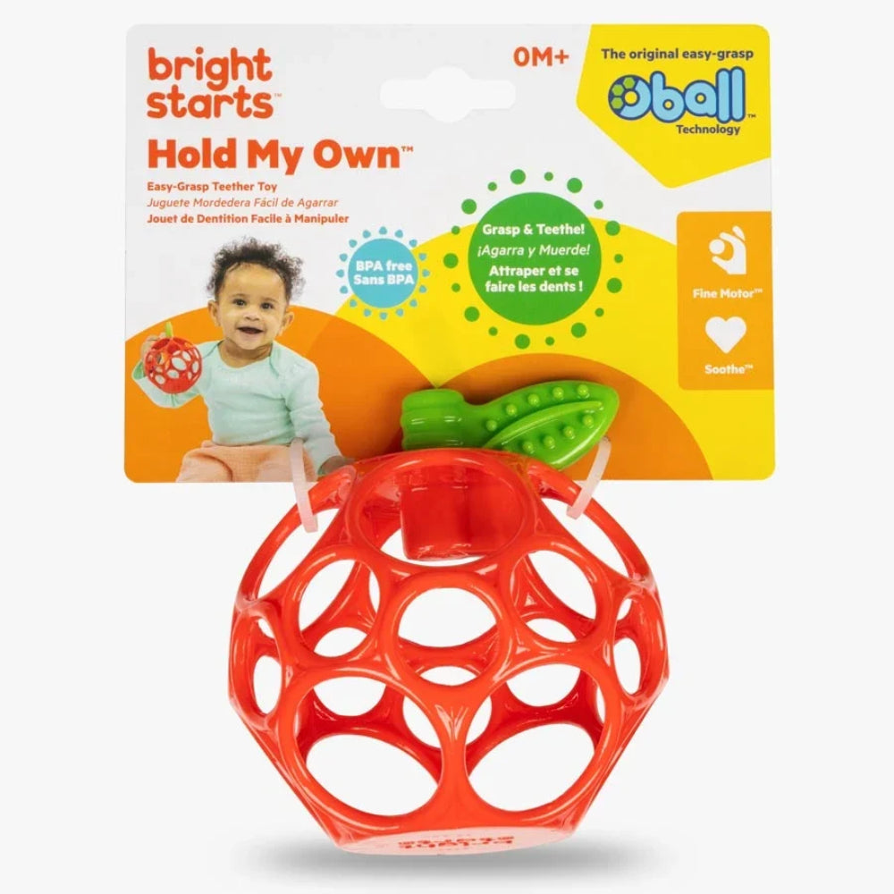 Bright Starts Oball Apple Peg Toy