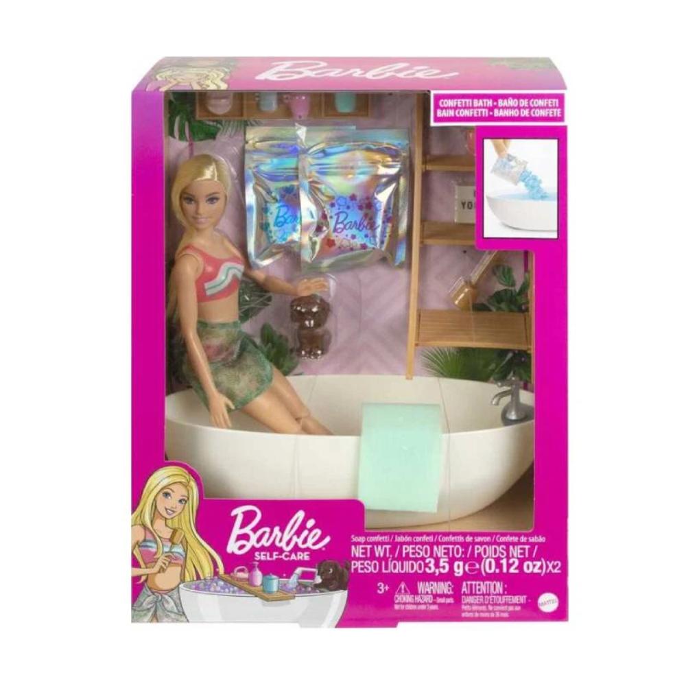 Barbie Soap Confetti Bath Play set Blonde Barbie Soap Confetti Bath Play set Blonde