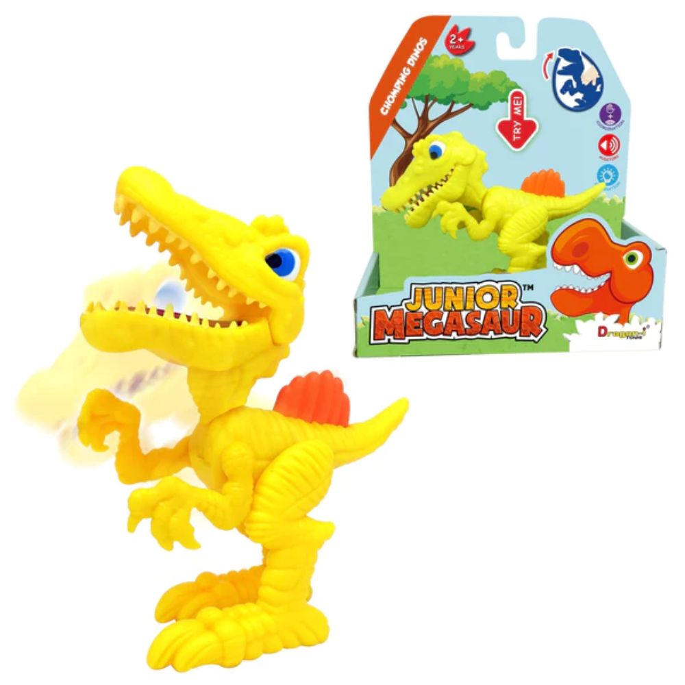 Junior Megasaur Chomping Dinos 3 Assorted