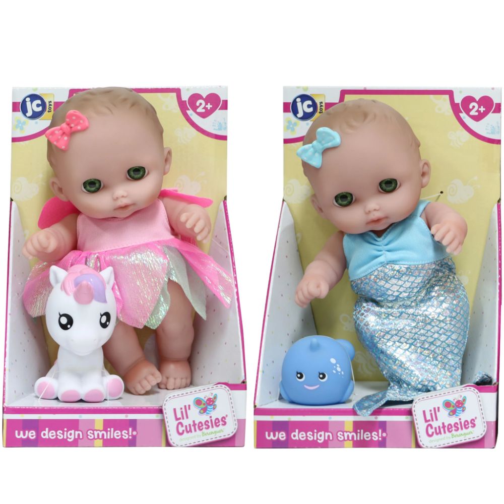 JC Toys 8.5 Lil Cutesies in Fair and Animal Outfit Assorted