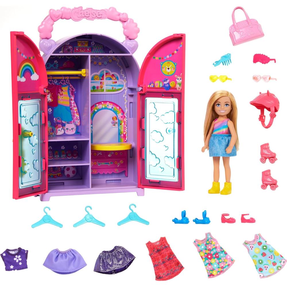 Barbie Club Chelsea Doll & Closet