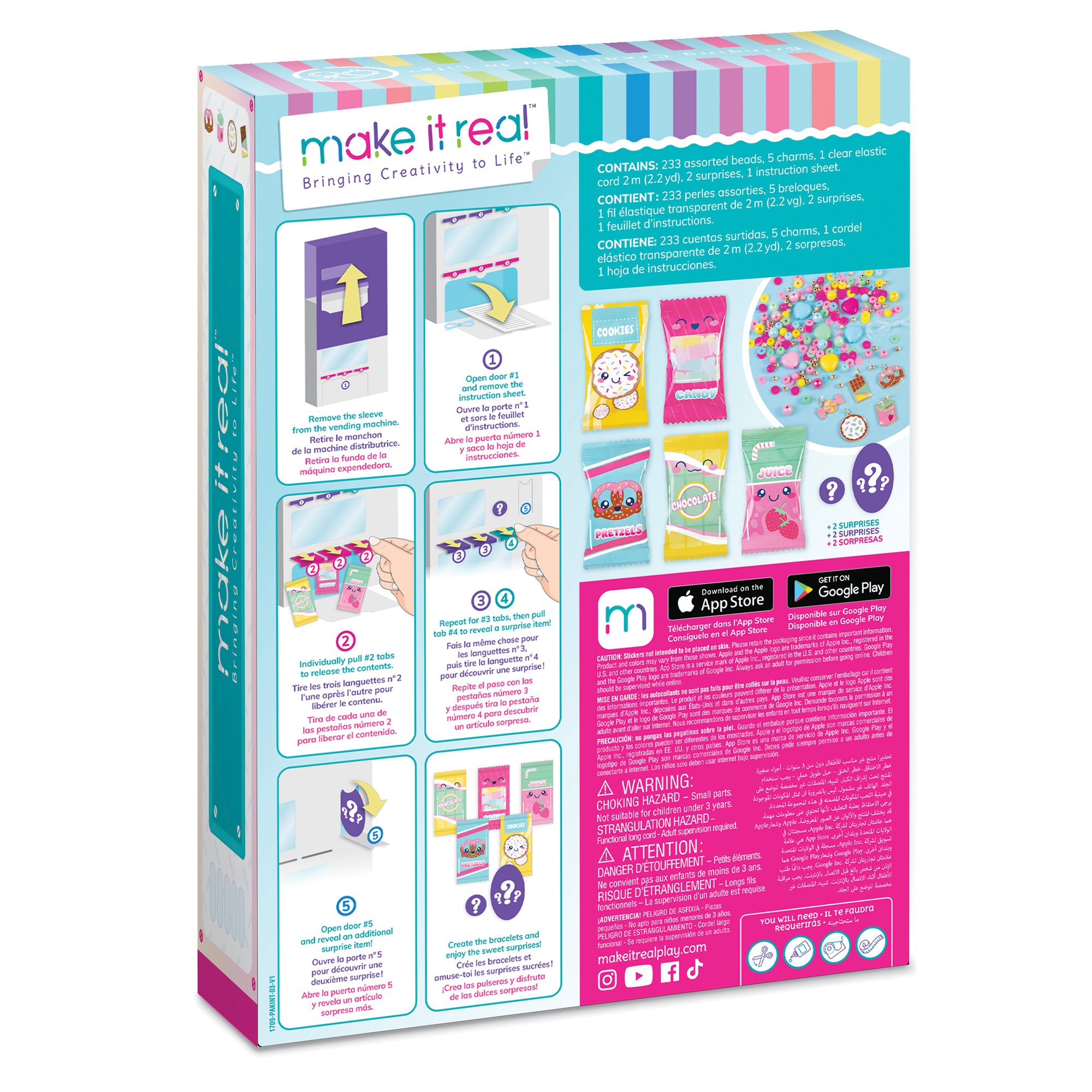 Make It Real Bracelet Snackers Diy Jewelry Vending Machine
