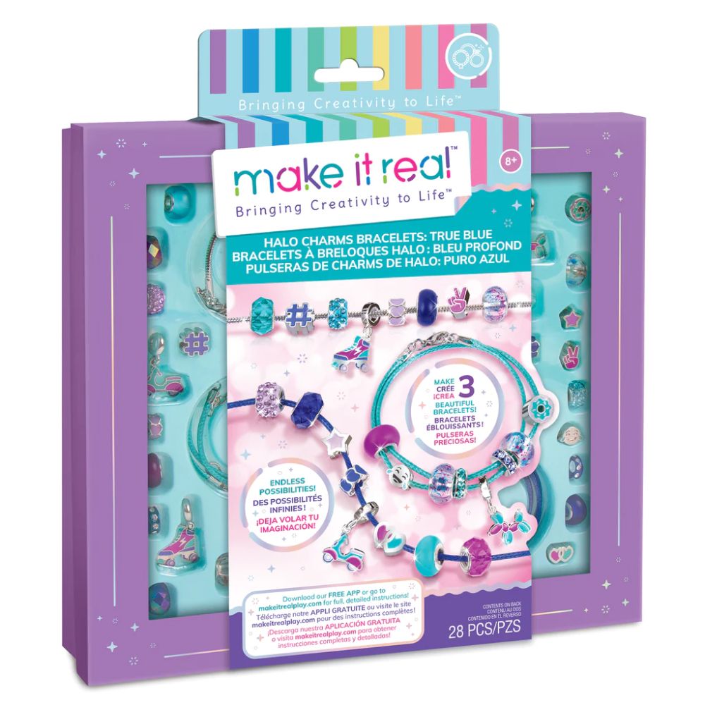 Make It Real Halo Bracelets Blue Make It Real Halo Bracelets Blue
