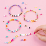 Make It Real- DIY Toys Set - Say Yes! Alphabet Bead Bracelet Set
