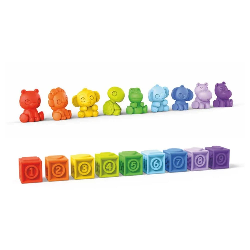 Bright Starts Cubes Cuties 18 Piece Gift Set
