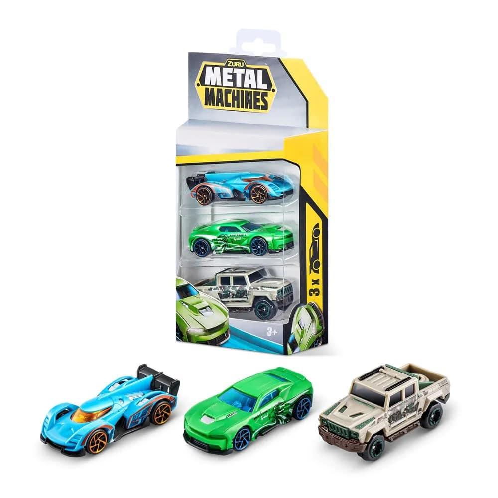 Zuru Metal Machines Car 3Pk Assorted