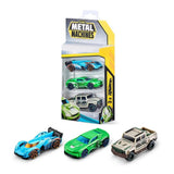 Zuru Metal Machines Car 3Pk Assorted