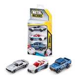 Zuru Metal Machines Car 3Pk Assorted