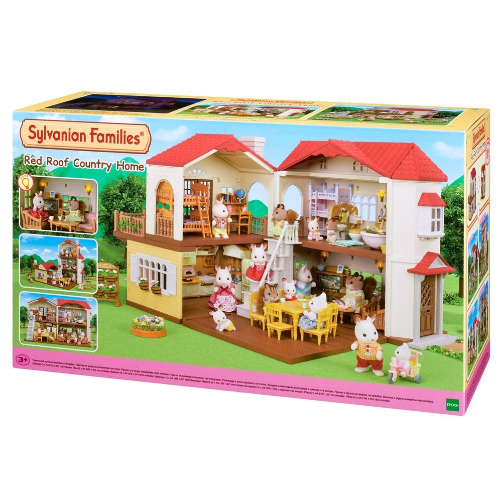 Sylvanian Families Red Roof Country Home Gift Set