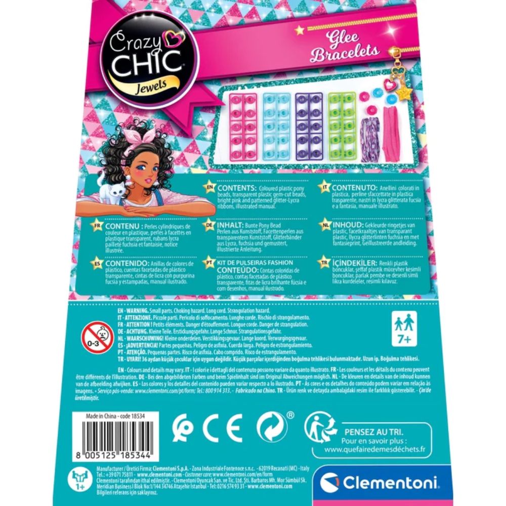 Clementoni Crazy Chic Bracelets Glee Clementoni Crazy Chic Bracelets Glee