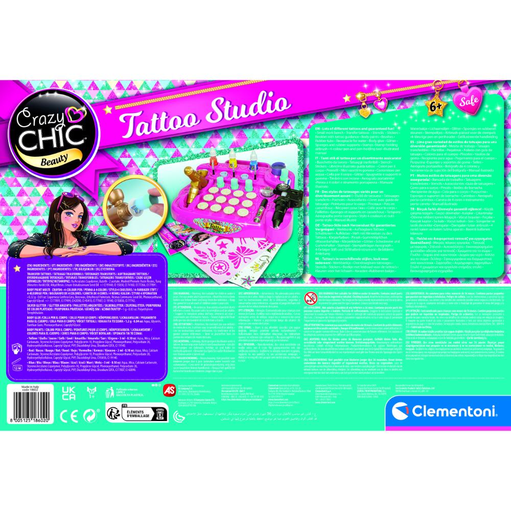 Clementoni Crazychic Tattoo Studio Clementoni Crazychic Tattoo Studio