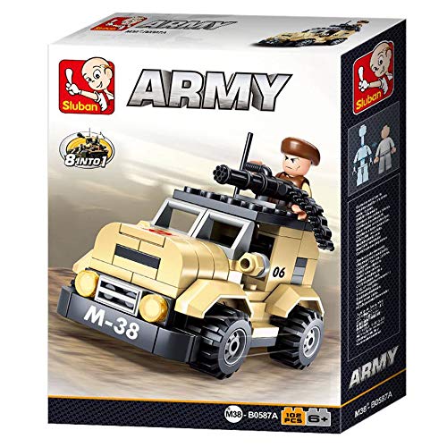 Sluban Army Patrol Car 101 Pcs