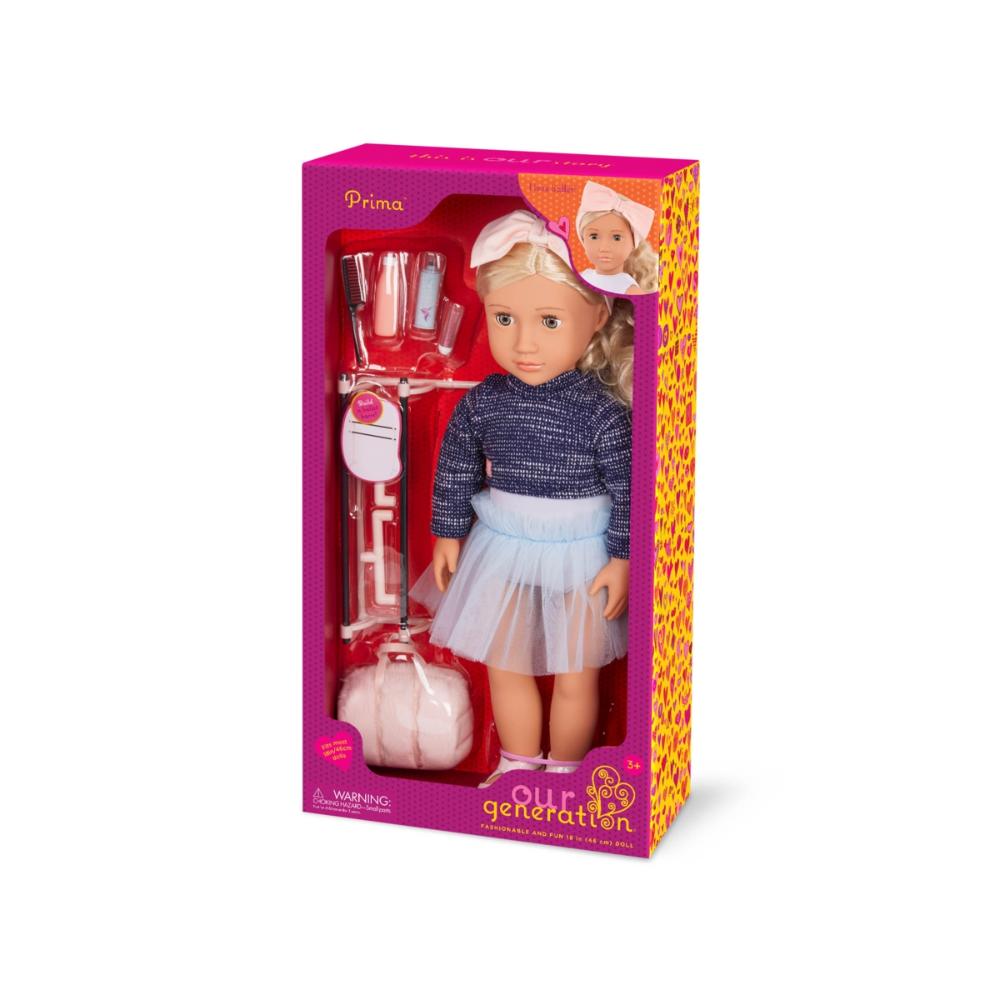 Our Generation Activity Ballerina Doll W/Accessories Prima
