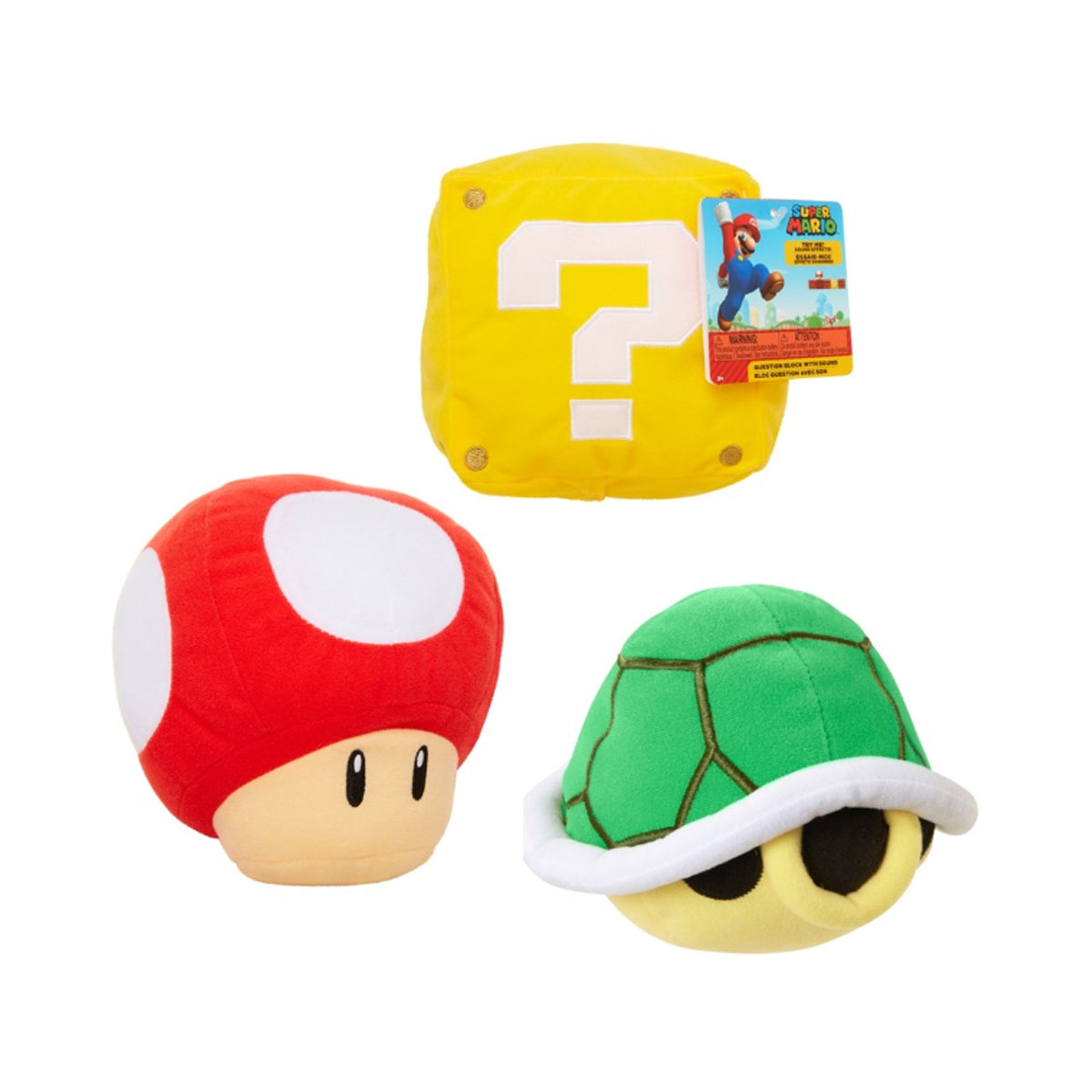 Super Mario Nintendo Sfx Plush Assorted – Toys4me