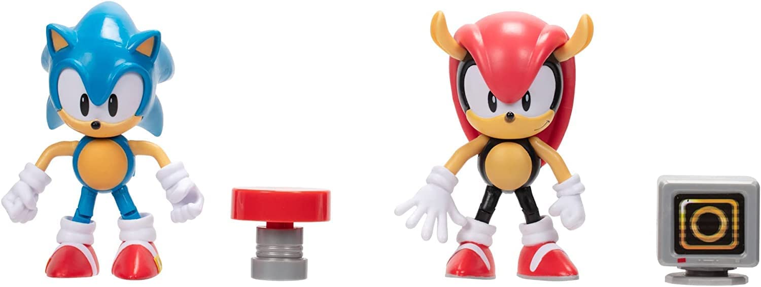 Sonic Sonic 4 Inch 2 Pack Classic Sonic Sonic 4 Inch 2 Pack Classic