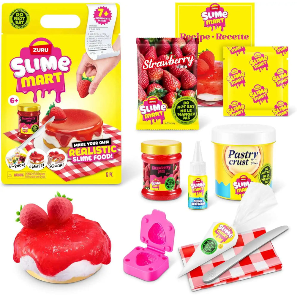 Zuru Slimemart Shopping Bag  S1 Strawberry Cheesecake Bag