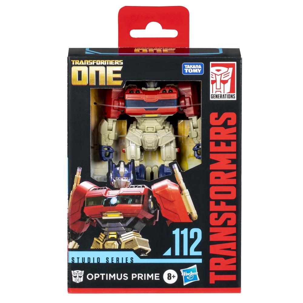 Transformers Studio Series Deluxe Transformers: One 112 Optimus Prime 4.5” Action Figure