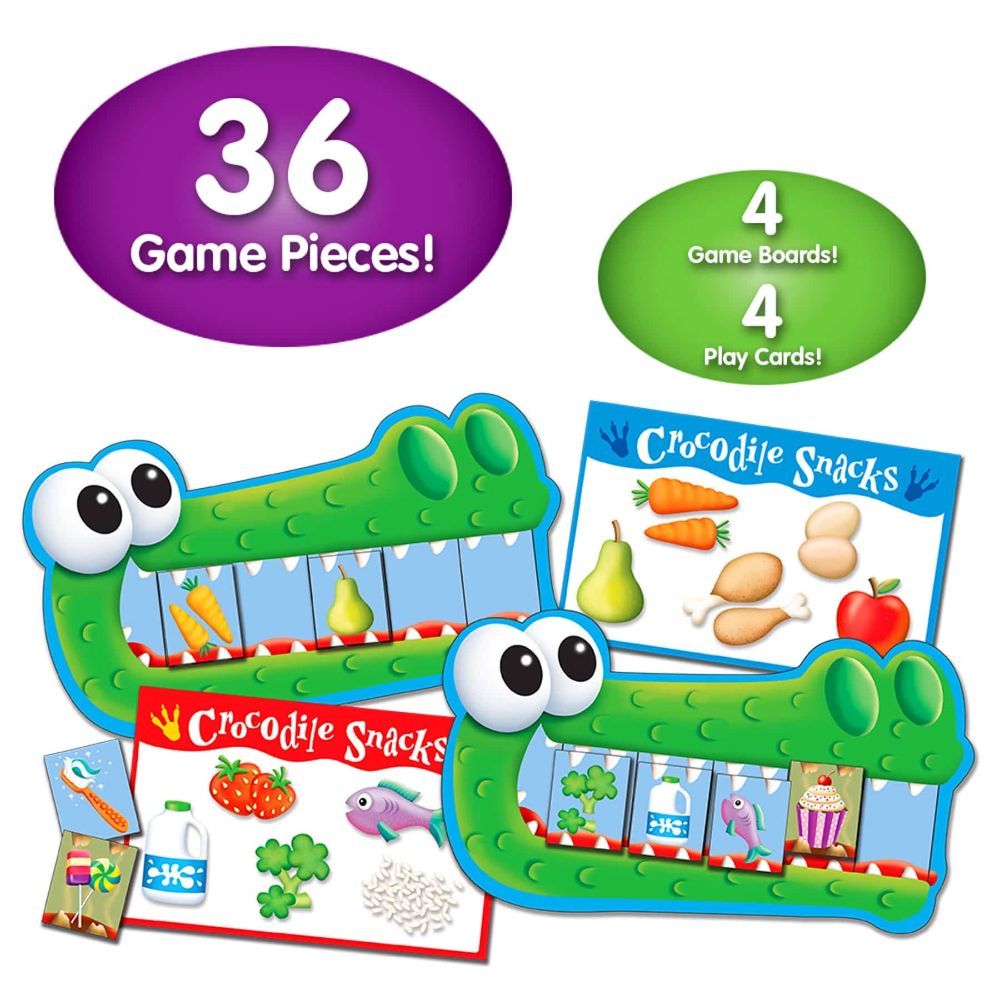 The Learning Journey Play It! Game - Crocodile Crunch