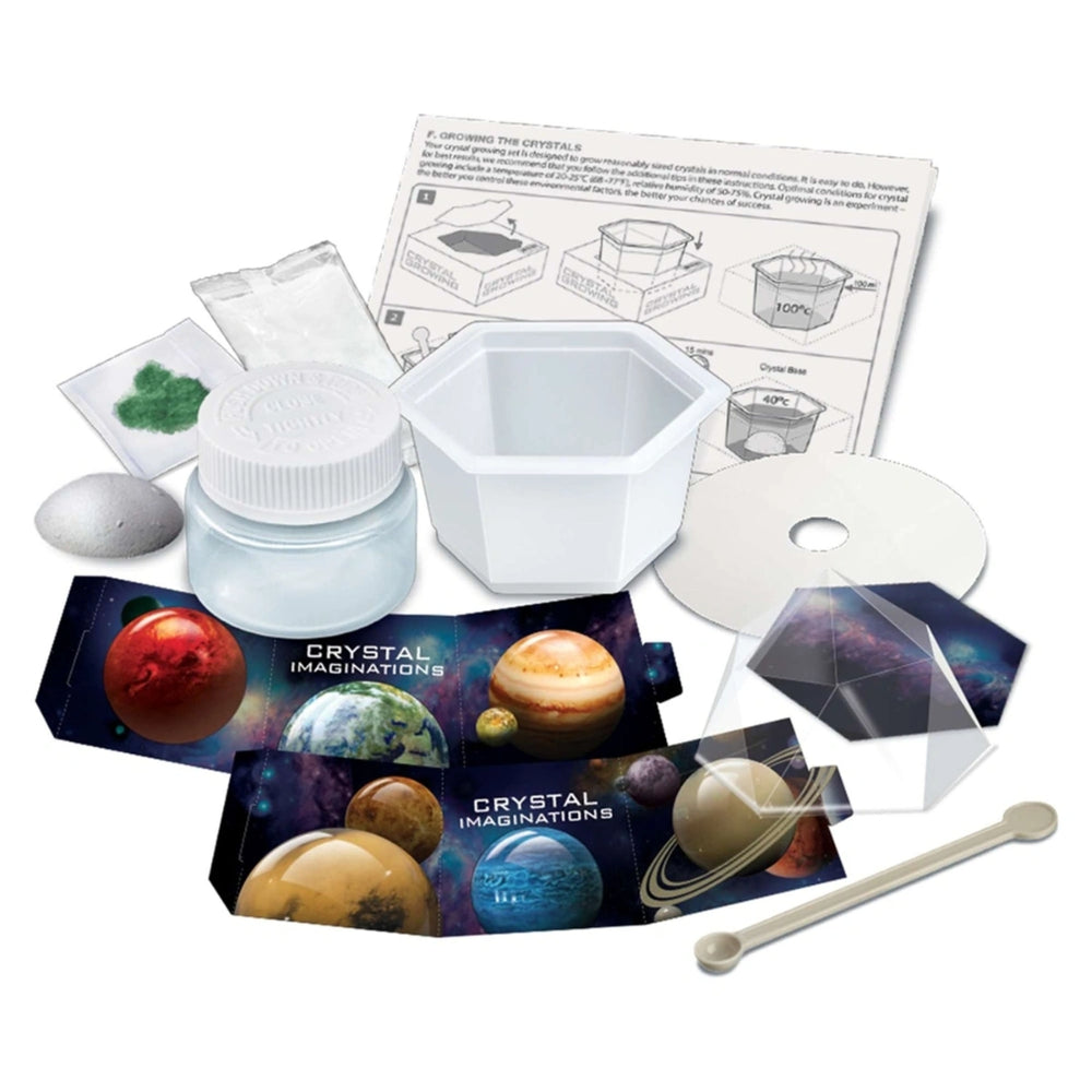 4M Crystal Growing Kit Space Gem Green