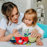 Happy Snail Fairy Apple Educational Clip Rattle