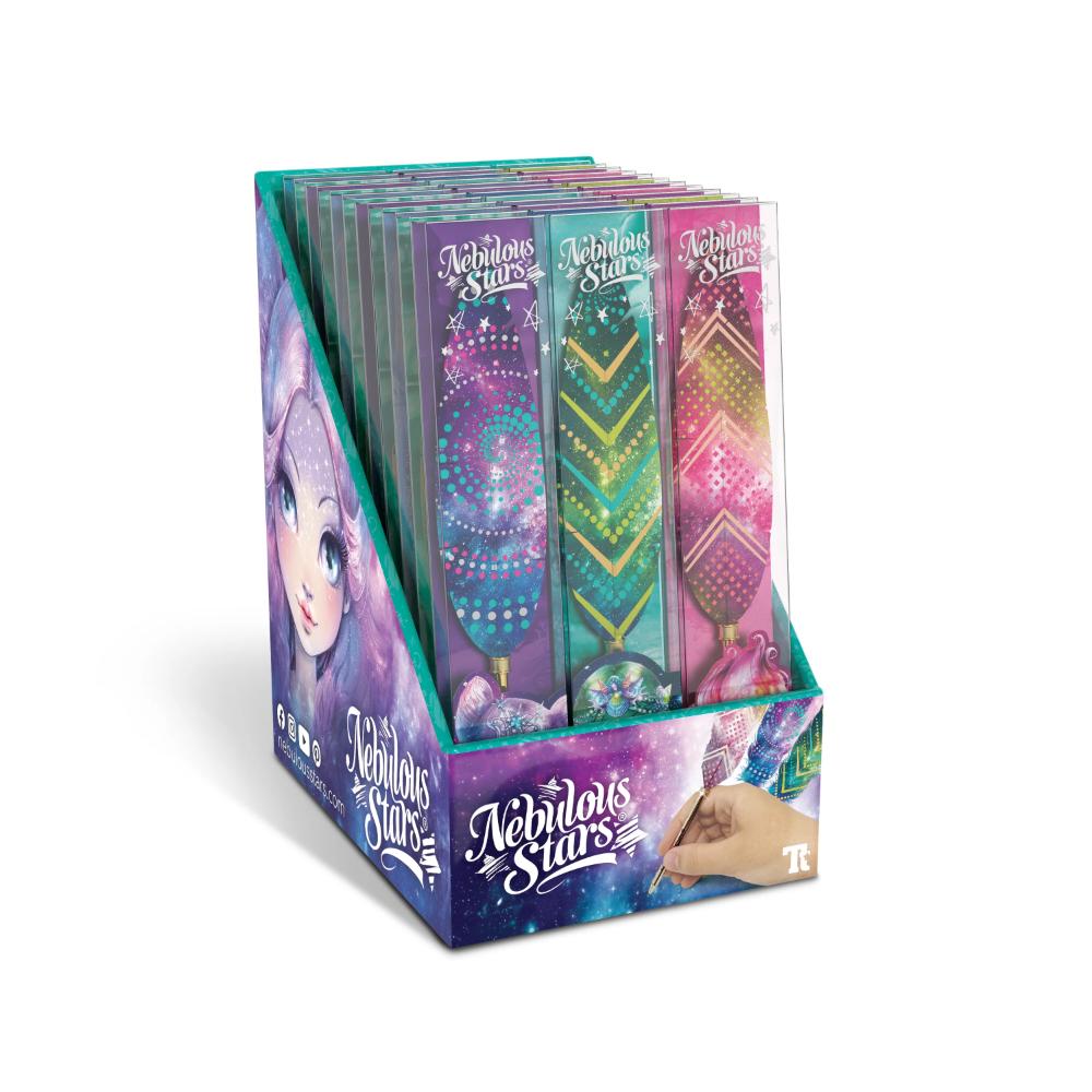 Nebulous Stars Feather Quill Pen Assorted