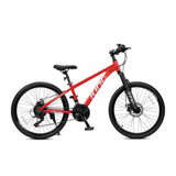 ROYAL BABY JUNIOR 24IN MTB ALLOY 21 SPEED RED